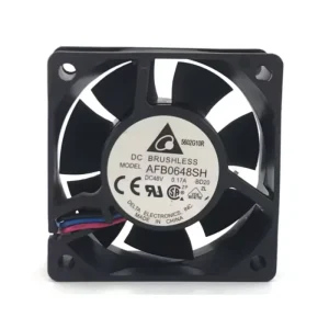 AFB0648SH 6cm 6025 48V 0.17A Dual ball Bearing 3 wire Server case Cooling Fan Axial Flow Fan in Stock