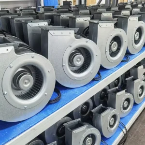 AFL F3P160 EC092 637 OEM 220V 50 60HZ 160mm PA66 1900RPM EC Forward Curved Centrifugal Fan Building Ventilation System