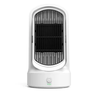 AFY factory 2 in 1 Fast Cooling Heating electric fan 1500W adjustable tilt power off Ceramic PTC desktop table heater
