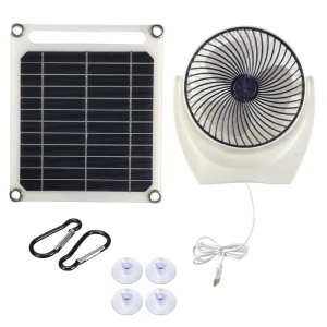 AISMARTGOO 6W5V Solar Panels Solar Fans Solar Panels Solar Charging Panels 6W5V Portable
