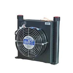 AJ1025T Oil Coolers Small Flow Aluminium Hydraulic Radiators Heat Exchanger