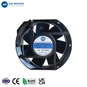 AM17250MB2 M 172*150*51mm AC Axial Fan Dual Ball Bearing 220V High Temperature Cabinet Cooling Fan
