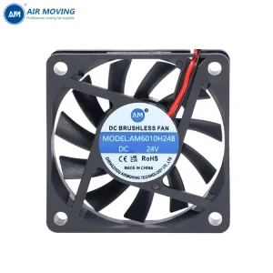 AM6010H24B China Factory Dc 5v 12v Cooling Fan 6010 60x60x10mm Axial Flow Cooling Fan Low Noise60x10mm Fan