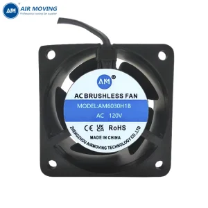 AM6030H1B 60*60*30 mm High Air Flow Industrial Ventilation Fan 110 V 220 V 6030 Mini AC Axial Cooling Fan