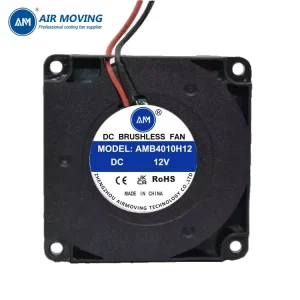 AMB4010H12 High RPM Low Noise Sleeve Bearing 40x40x10mm 12V DC Blower 4010 Axial Flow Cooling Fans