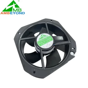 AMBEYOND AC Axial Exhaust Fan 22580 225x225x80mm 220V 380V Ball Bearing Industrial Ventilation Fan for Cabinet