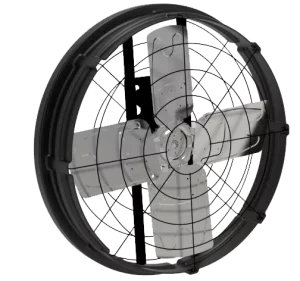 APP Controlled Circulation Fan for Poultry House 8 Installation Points Plastic Blade Farm Equipment