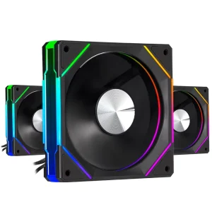 ARGB 5V 3 pin and 4 pin PWM Silent Computer Fan CPU Fan 120mm Case Cooler Fan PC