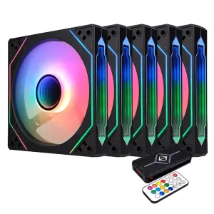 ARGB Mirror3 Fan CPU Cooler Controller Set Factory OEM 120mm PC Case ATX Fans Cooling Colorful Computer 12V Gaming Quiet