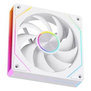 ARGB PWM 12V DC8025 9025 12025 14025 Infinity Mirror Cooling Fan PC Computer Case RGB Fan Silent Black White OEM Manufacturer
