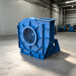 ATEX Low Noise AC DC Motor Radial Cast Iron Blades High Airflow Explosion Proof Centrifugal Fan for Industrial Factory