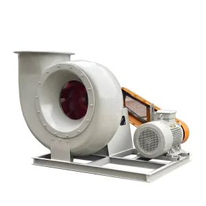 Acid Alkali Resistant Stainless Steel High Pressure Industrial Blower Low Noise Electroplating Workshop Waste Gas