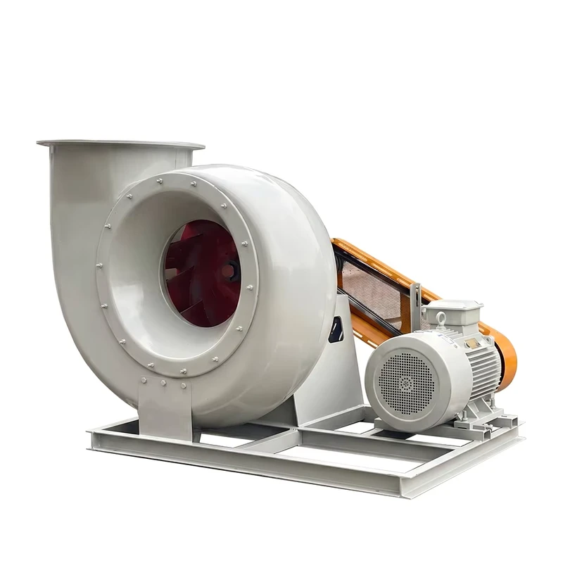 Acid Alkali Resistant Stainless Steel High Pressure Industrial Blower Low Noise Electroplating Workshop Waste Gas