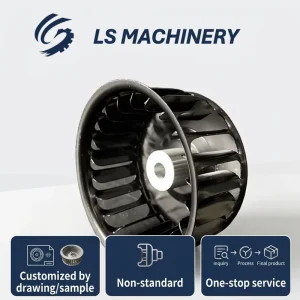 Acid Resistant Fan Impellers Cast Iron Stainless Steel Vortex Centrifugal Blower Fan Wheel Customizable OEM