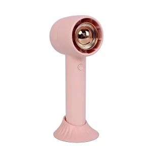 Adjust Angle Rechargeable Mini Portable Wearable Bladeless Table Fan with 2000mAh Battery Car Compatible Outdoor Use