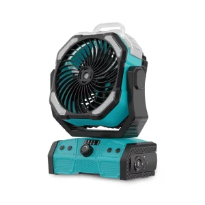 Advanced Daily Versatile Rechargeable Fan Nano Spray Humidifier Camping Fan Smart Timer Function Oscillating Fan