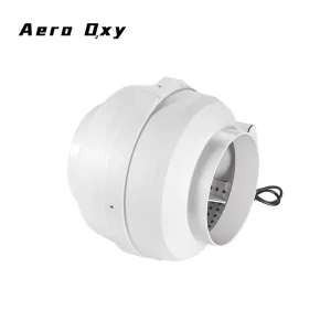 Aero Oxy PF 315W2 Inline Centrifugal Exhaust Fan IP65 Energy Saving 12 Inch Waterproof Brushless Motor Duct Ventilation Plastic