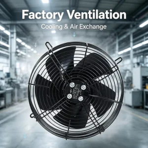 Affordable Industrial Fan High Speed Air Blower Cooling Ventilator Energy Saving Exhaust Solution for Workshop