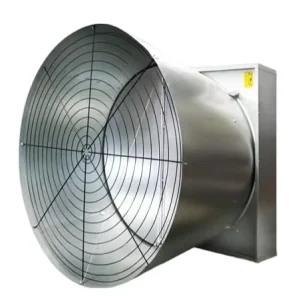 Air Circulation Pad and Fan Butterfly Cone Ventilation Cooling Fans System for Greenhouse Chicken Farm
