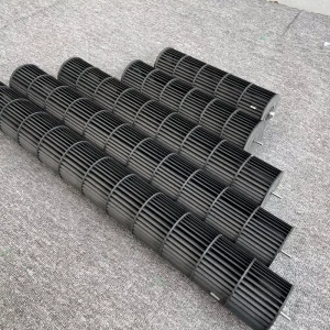 Air Conditioning Cross Flow Fan Plastic Wheel Impeller AC Parts Cross Flow Fan Wheel of Air Curtain