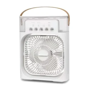 Air Conditioning Fan Cooling Fan Home Humidification Water Cooling Mist Spray Add Water and Ice