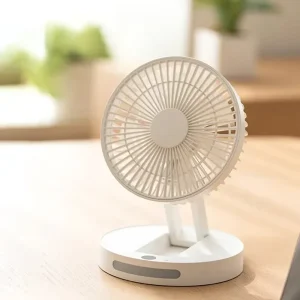 Air Cooling Fan Table Air Circulator Fan Strong Airflow Adjustable Low Noise Quiet 4 Desk Folded Fan Ventilador De Mesa
