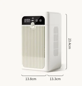 Air Cooling Fan with Fast Cooling Performance Quiet Operation and Energy Saving Design for Home Use as Wall Mount or Desktop Fan