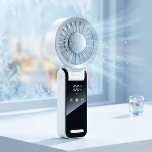 Air Cooling Mini Fan Handheld Foldable Fan Turbo USB Powered Fan