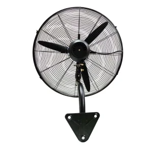 Airkoo 20 26 30 Inch 3 Blades Metal Remote Electric Powerful Industrial Wall Mounted Fan