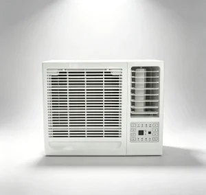 Airwens 9000BTU Window Air Conditioner Easy Installation Cooling and Dehumidifying Quiet Window AC for Home Bedroom Office Use
