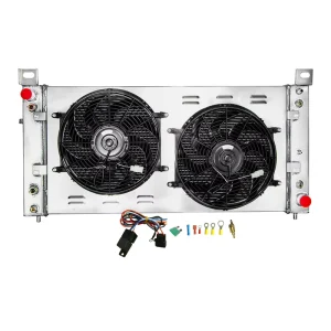 Aluminium Radiator Heavy Duty for Chevy Silverado 1500 GMC Yukon HUMMER H2 3 Rows Aluminium Radiator