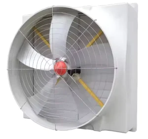 Aluminum Alloy Axial Exhaust Fan with Remote Control Wall Mount 220 240V 380V 1 Year Warranty