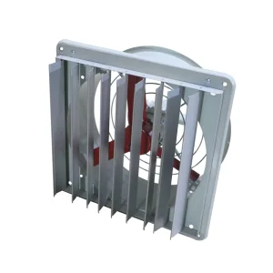 Aluminum Alloy Louvered BFAG-200 0.15kW Explosion-Proof Exhaust Fan, 2900 RPM, Pure Copper Motor, Square Ventilating Fan 220V/380V