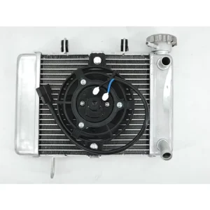 Aluminum Radiator with Fan for Yamaha Y16ZR EXCITER155 SNIPER155 Modify Type Cooling System for Motorcycles B5V E240A G5