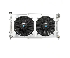 Aluminum Water Tank Radiator with Fan Shroud for Subaru Legacy 2.2L 2.5L H4 2212cc ci 2458cc ci