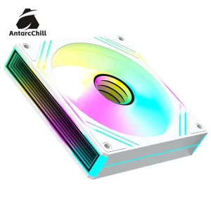 AntarcChill Factory 120mm Center Side Mirror Fan High Airflow Hydraulic Bearing ARGB Low Noise Cooling