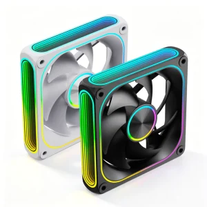 AntarcChill New Custom 120mm ARGB PC Cooling Fan DC 12V Computer Case Cooler LED RGB Fan for Desktop Chassis OEM