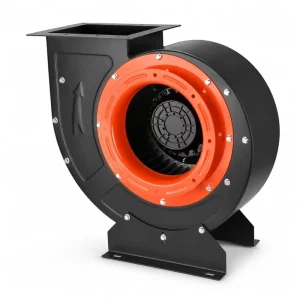 Anti-Clogging Backward Curved Industrial Centrifugal Fan Blower Stainless Steel Low Noise Power Saving for Workshop Exhaust