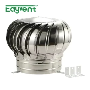 Anti rust 201 Stainless Steel Whirlybird Roof Vent Wind Driven Turbine Ventilator Farm Greenhouse Exhaust Vent