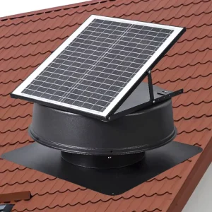 Apartment Factory Greenhouse Commercial Roof Mounted Exhaust Fan with DC Brushless Motor Solar Powered OEM Ventilation Equipment