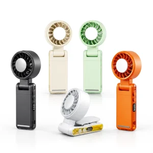 Arrival Wearable Waist Fan Personal Cooling Fan with Ice Cooling Technology USB C Rechargeable Mini Portable Fan for Outdoor Use