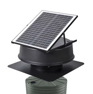 Australia Factory Price Solar Powered DC Brushless Motor Roof Mounted Exhaust Fan Air Extractor OEM