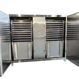 Australian 200kg Fruit Vegetable Food Dryer 64 Trays Trolley-model Meat Seafood Drying Machine