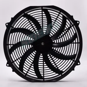 Auto Parts 12v 24v 16″ 120w Auto Bus Truck AC Cooling Radiator Fan