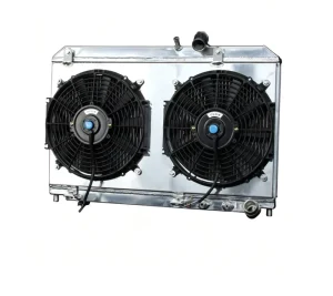Auto Parts Cooling System Full Aluminum Water Tank Radiator with Fan Shroud for Mazda RX 8 1.3L R2 1308cc ci