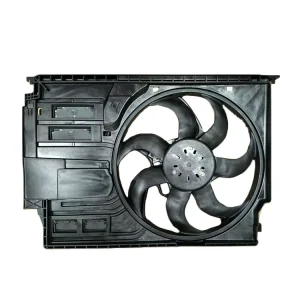 Auto Parts Manufacturer Radiator Car Fan Cooling Motor Fan Shroud for F49 600W