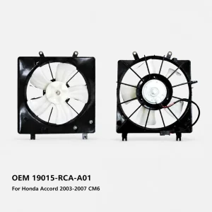 Auto Radiator Cooling Fan Assembly OEM 19015-RCA-A01 Engine Cooling Fan With Shroud For Honda Accord 2003-2007 CM6 3.0L V6