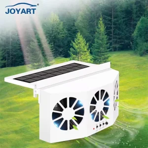 Auto Rechargeable System Car Solar Energy Window Fans Car Air Purify Tool Air Vent Cool Exhaust Fan