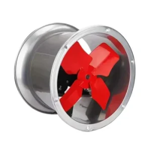 Axial Blower Fan Aluminum Blade Wall Duct Mount Hotels Restaurants Industries OEM Supported AC Electric Power Source