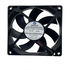 Axial Flow DC Cooling Fan 9220 Model Ball Bearing Waterproof IP55 IP68 PBT Blade ODM 12V 24V Long Life